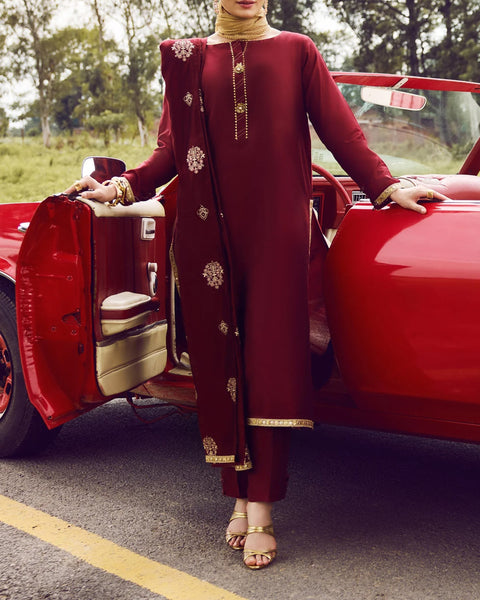 Women's Luxury Fancy 3Pcs Suit