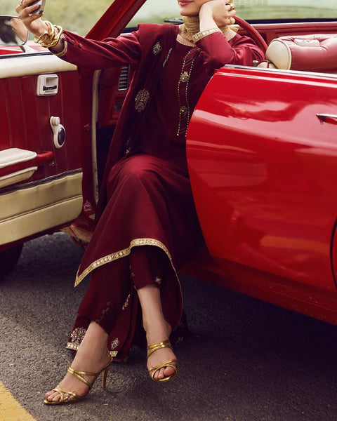 Women's Luxury Fancy 3Pcs Suit