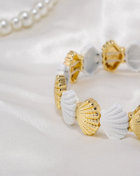 Women's Shell Link Bracelet