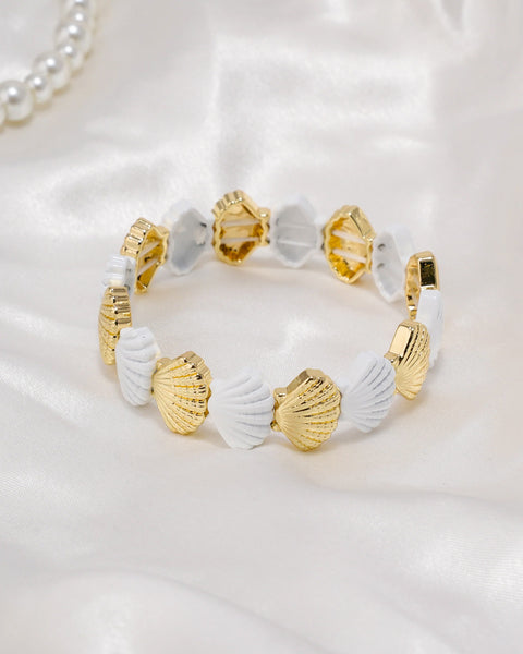 Women's Shell Link Bracelet