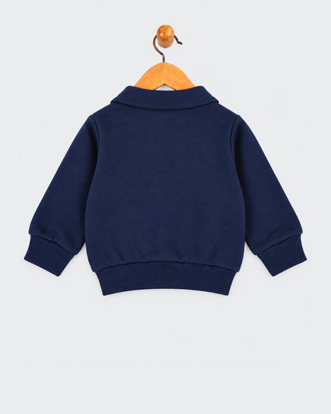 Newborn Boys Knitted Sweatshirt