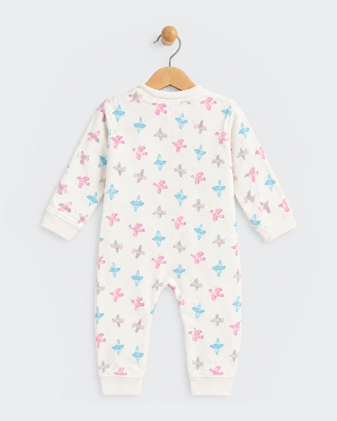 Newborn Girls Knitted Romper
