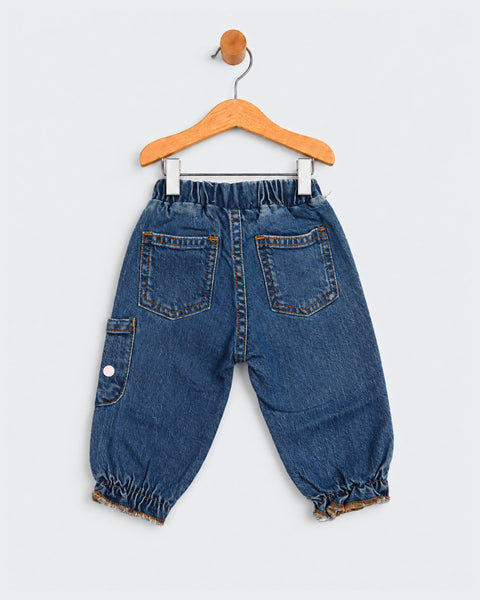 Newborn Girls Denim Pants