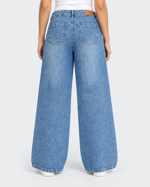 Women's Woven Denim Pants