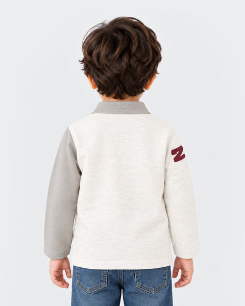 Boys Knitted Polo T-Shirt