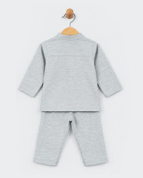 Newborn Boy Embroidered Cotton Kurta Shalwar