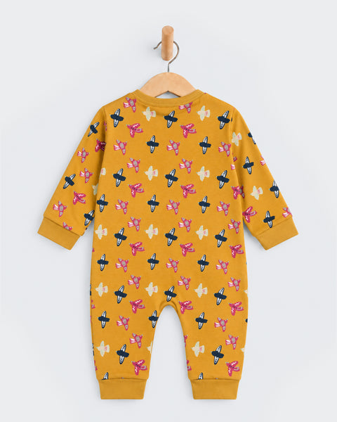 Newborn Girls Knitted Romper