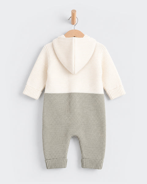 Newborn Boys Sweater Romper