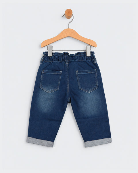 Newborn Girls Denim Pants