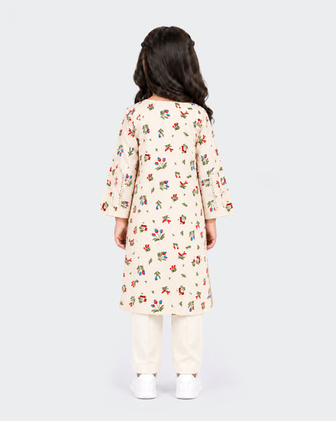 Girls Ethnic Essentials  Printed 1 Pc
