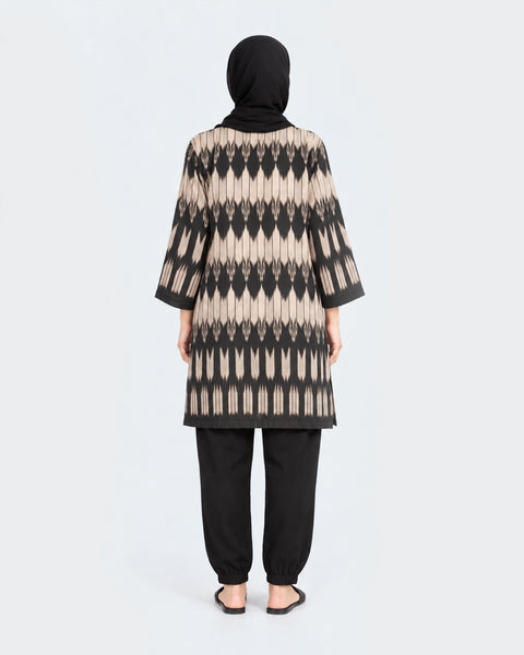 Women's Ethnic Fusion Printed 1 Pc