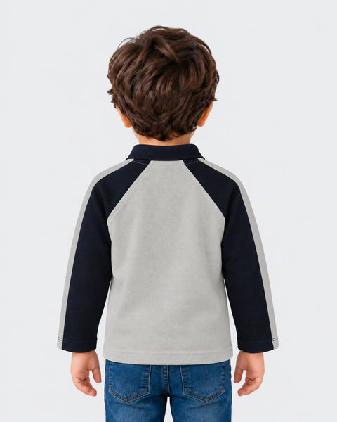Boys Knitted Polo T-Shirt