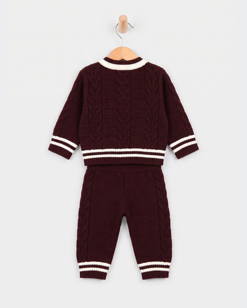 Newborn Boys Sweater Suit