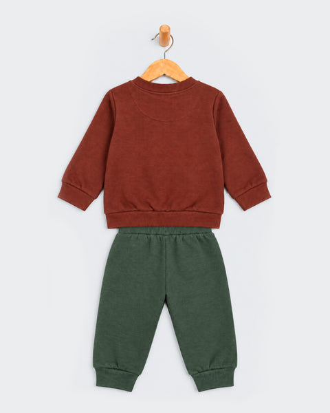 Newborn Boys Knitted Co-Ord Set