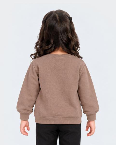 Girls Knitted Sweatshirt