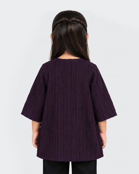 Girls Ethnic Fusion Dyed 1 Pc