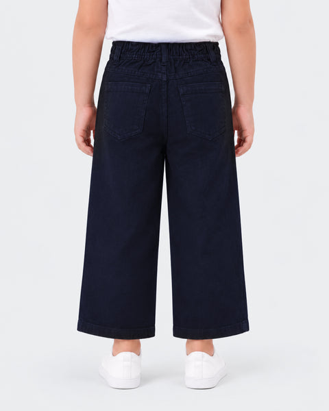 Girls Woven Cotton Pants