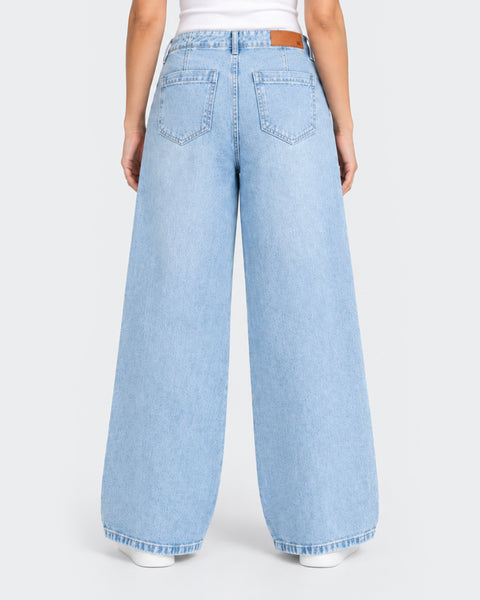 Women's Woven Denim Pants