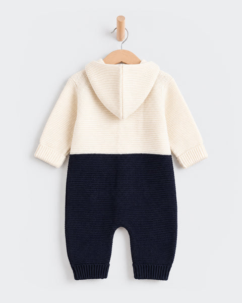 Newborn Boys Sweater Romper
