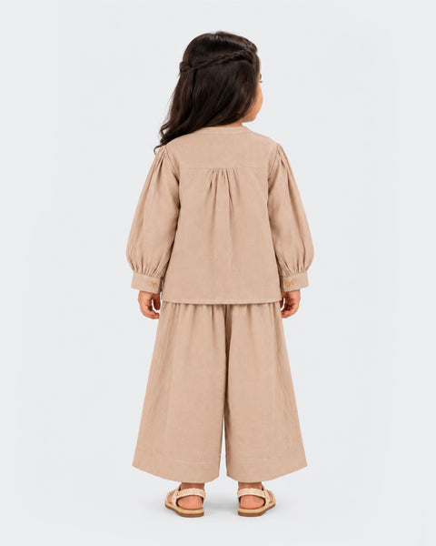 Girls Woven Co-Ord Set