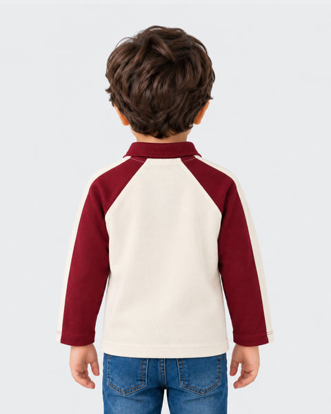 Boys Knitted Polo T-Shirt