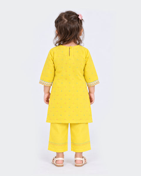 Girls Embroidered 2 Pc