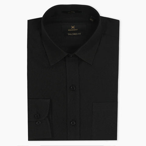 Eminent Men's Formal Shirt - Black, Men's Shirts, Eminent, Chase Value