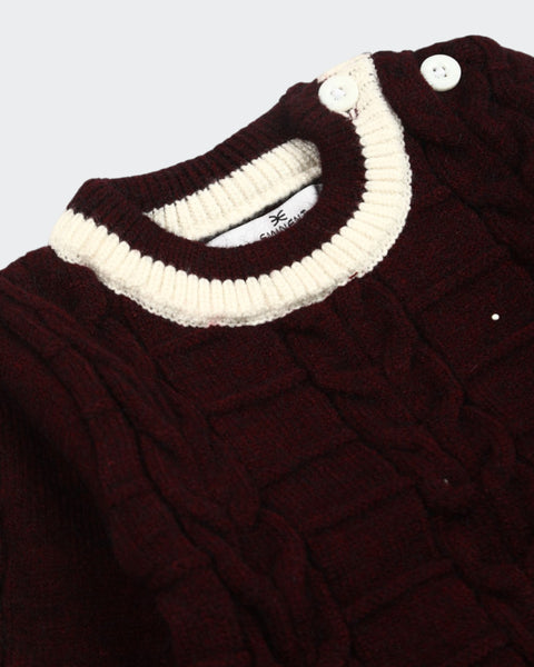 Newborn Boys Sweater Suit