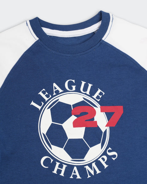 Boys Knitted Full Sleeves T-Shirt