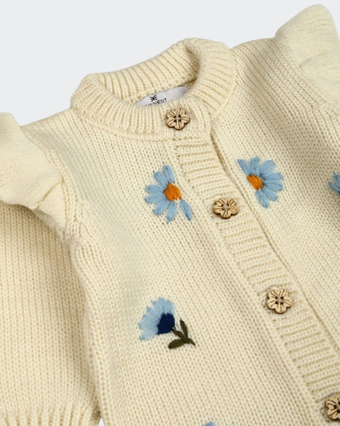 Newborn Girls Sweater Romper