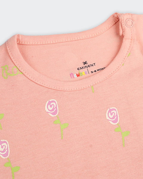 Newborn Girls Knitted T-Shirt