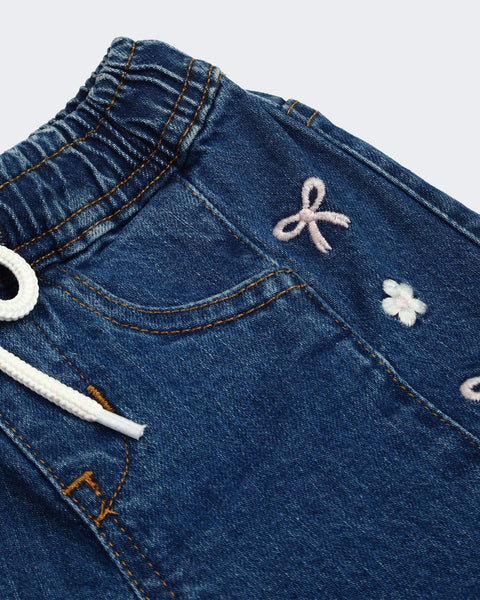 Newborn Girls Denim Pants