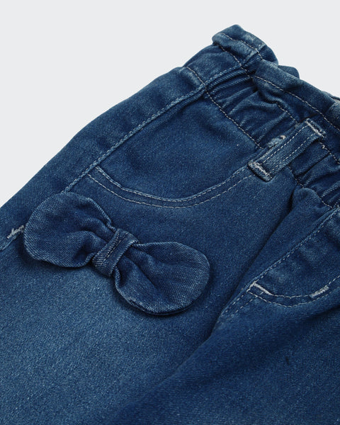 Newborn Girls Denim Pants