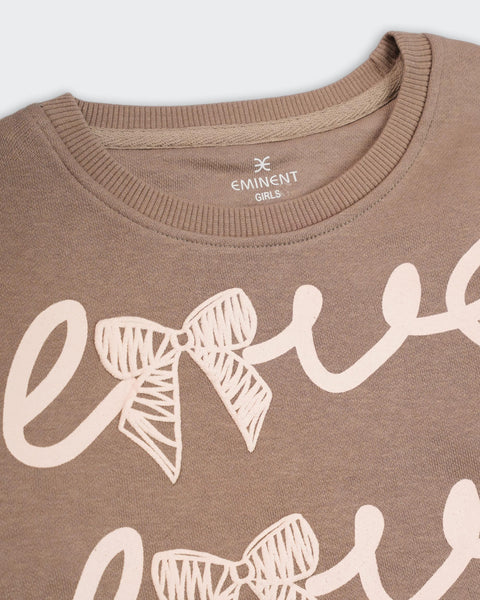 Girls Knitted Sweatshirt