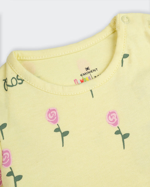 Newborn Girls Knitted T-Shirt