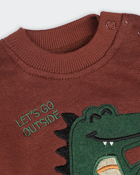 Newborn Boys Knitted Co-Ord Set