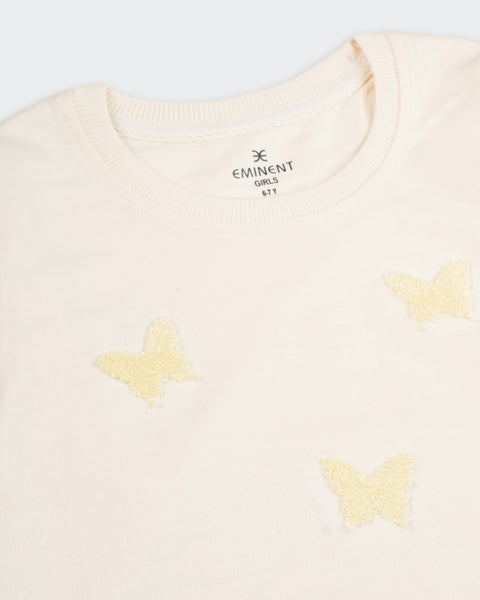 Girls Knitted Sweatshirt