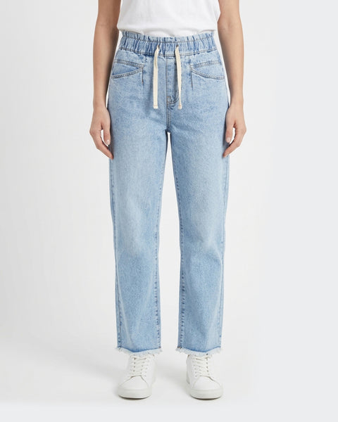 Women's Woven Denim Pants