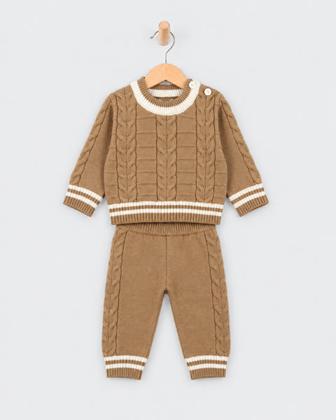 Newborn Boys Sweater Suit