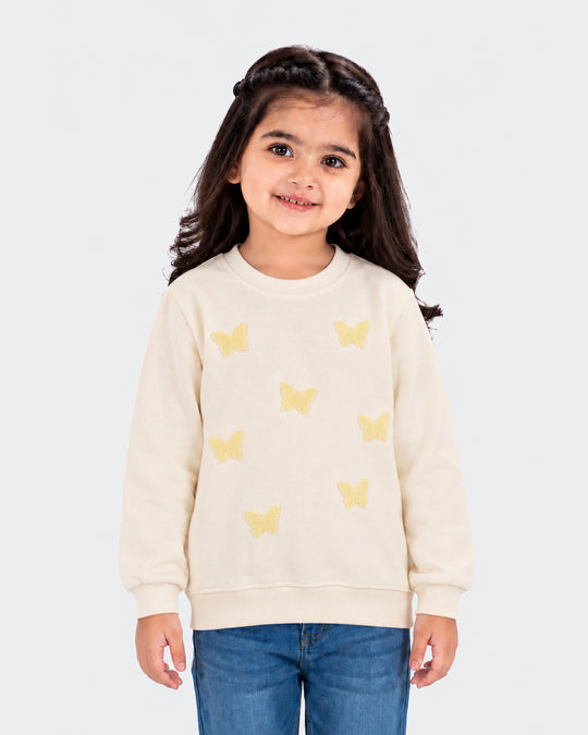 Girls Knitted Sweatshirt