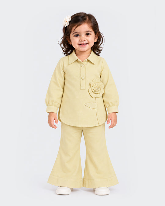Girls Ethnic Fusion Dyed 2 Pc