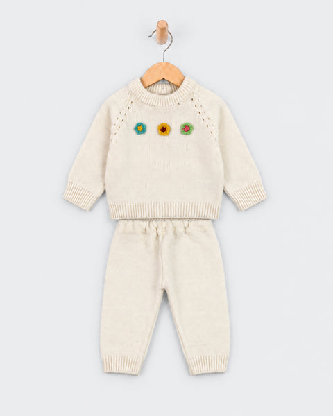 Newborn Girls Sweater Suit