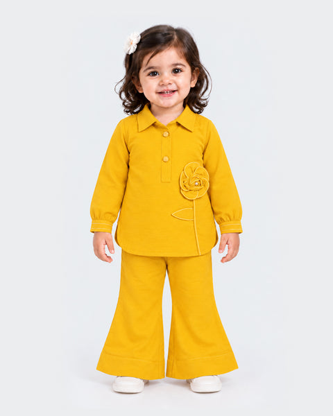 Girls Ethnic Fusion Dyed 2 Pc