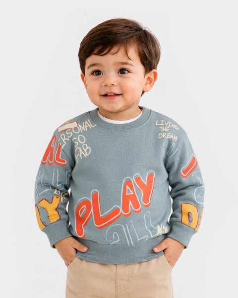Boys Knitted Sweatshirt