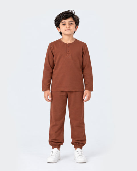 Boys Knitted Night Suit