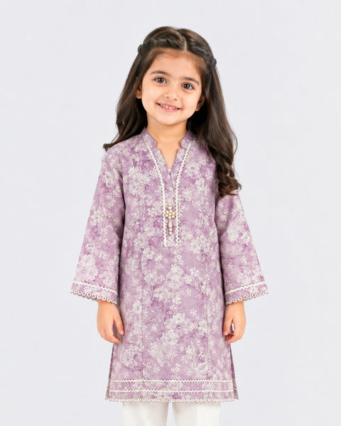 Girls Ethnic Essentials Printed 1 Pc