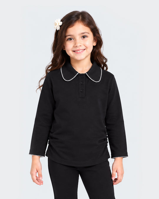 Girls Knitted T-Shirt