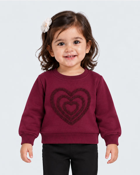 Girls Knitted Sweatshirt