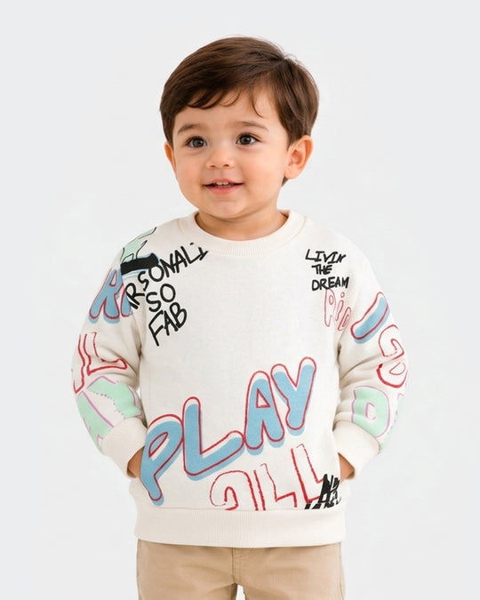 Boys Knitted Sweatshirt