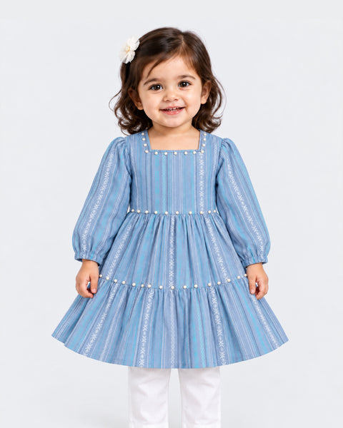 Girls Ethnic Long Frock Dress